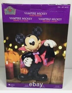 Disney Traditions Halloween Vampire Mickey 17 Figurine New- Open Box