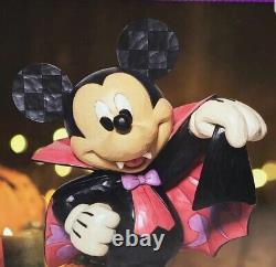 Disney Traditions Halloween Vampire Mickey 17 Figurine New- Open Box