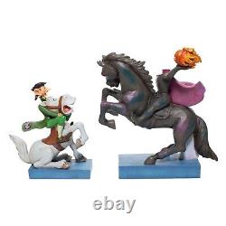 Disney Traditions Headless Horseman Jim Shore Figurine Heads Up Ichabod 6007059