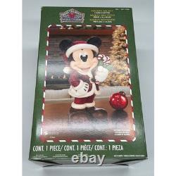 Disney Traditions Holiday Mickey Mouse Hand Painted Figurine Jim Shore Enesco