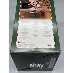 Disney Traditions Holiday Mickey Mouse Hand Painted Figurine Jim Shore Enesco