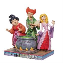 Disney Traditions Jim Shore 2023 Hocus Pocus Sanderson Sisters Fig. 6011939 NIB