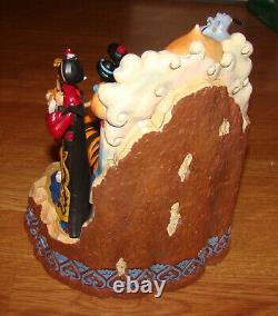 Disney Traditions Jim Shore A WONDROUS PLACE (6008999) Carved by Heart ALADDIN