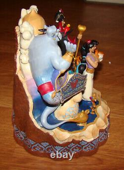 Disney Traditions Jim Shore A WONDROUS PLACE (6008999) Carved by Heart ALADDIN