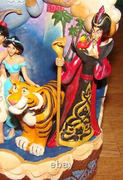 Disney Traditions Jim Shore A WONDROUS PLACE (6008999) Carved by Heart ALADDIN