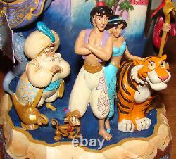 Disney Traditions Jim Shore A WONDROUS PLACE (6008999) Carved by Heart ALADDIN