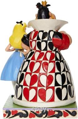 Disney Traditions Jim Shore Alice and Queen of Hearts Figurine 6008069
