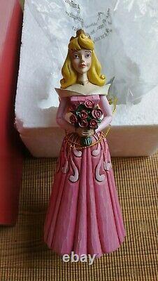 Disney Traditions Jim Shore Aurora Beautiful As A Rose Figurine Rare Gift Enesco