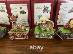 Disney Traditions Jim Shore Birthday Train Complete Set Ages 1 9 All New