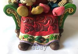 Disney Traditions Jim Shore CHRISTMAS WISHES Santa Mickey Minnie Mouse Figurine