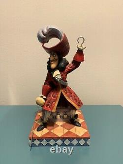Disney Traditions Jim Shore Captain Hook And Mr. Smee Beware with box