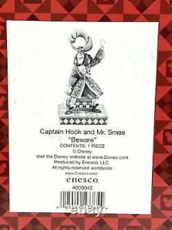 Disney Traditions Jim Shore Captain Hook & Me Smee Beware 4009042 Enesco