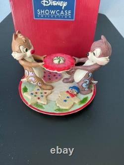 Disney Traditions Jim Shore Chip & Dale Save Some For Santa Figurine #4046023