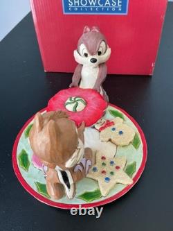 Disney Traditions Jim Shore Chip & Dale Save Some For Santa Figurine #4046023