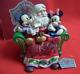 Disney Traditions Jim Shore Christmas Wishes Mickey Minnie & Santa Figurine