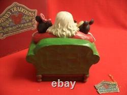 Disney Traditions Jim Shore Christmas Wishes Mickey Minnie & Santa Figurine
