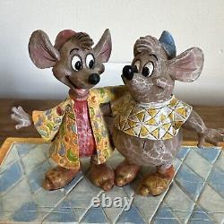 Disney Traditions Jim Shore Cinderella's Gus & Jaq Bosom Buddies No. 4007661