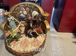 Disney Traditions Jim Shore Daring Duel 4048653 Peter Pan Hook Wendy Smee