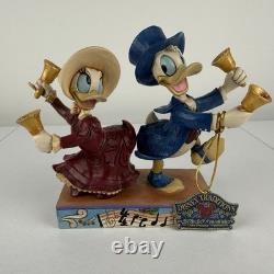 Disney Traditions Jim Shore Donald Duck Daisy Chiming In Figurine 4051977 Enesco
