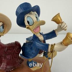 Disney Traditions Jim Shore Donald Duck Daisy Chiming In Figurine 4051977 Enesco