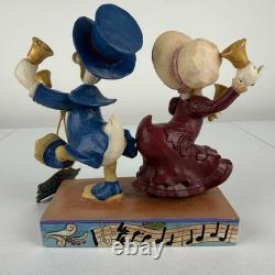 Disney Traditions Jim Shore Donald Duck Daisy Chiming In Figurine 4051977 Enesco