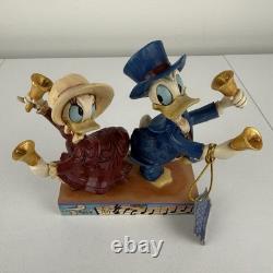 Disney Traditions Jim Shore Donald Duck Daisy Chiming In Figurine 4051977 Enesco