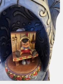 Disney Traditions Jim Shore Dreams Come True Blue Fairy Pinocchio Musical with Box
