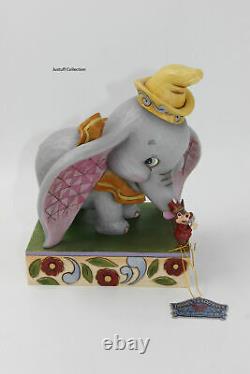 Disney Traditions Jim Shore Dumbo & Timothy Forever Together Rare Figurine