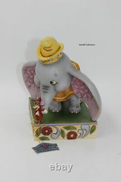Disney Traditions Jim Shore Dumbo & Timothy Forever Together Rare Figurine