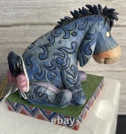 Disney Traditions Jim Shore EEYORE True Blue Companion Figurine Enesco Signed