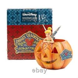 Disney Traditions Jim Shore Enesco A Pixie Treat Tinker Bell Pumpkin Halloween