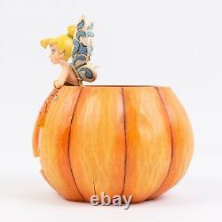 Disney Traditions Jim Shore Enesco A Pixie Treat Tinker Bell Pumpkin Halloween