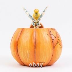 Disney Traditions Jim Shore Enesco A Pixie Treat Tinker Bell Pumpkin Halloween