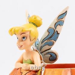 Disney Traditions Jim Shore Enesco A Pixie Treat Tinker Bell Pumpkin Halloween