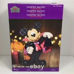 Disney Traditions Jim Shore Enesco Halloween Vampire Mickey 17 Figurine New