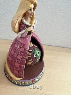 Disney Traditions Jim Shore Enesco Rapunzel Pascal Tidings of Joy 4057944