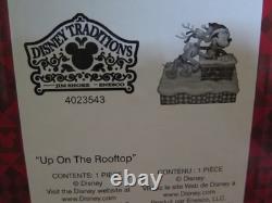 Disney Traditions Jim Shore Enesco Up On The Rooftop Figurine 4023543 New