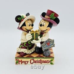 Disney Traditions Jim Shore Enesco Victorian Mickey & Minnie Mouse Figurine NEW