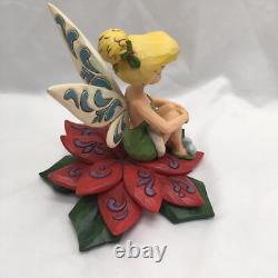 Disney Traditions Jim Shore Festive Fairy Tinkerbell Enesco Figurine VGC