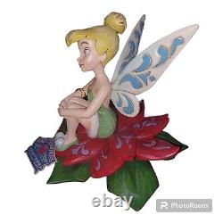 Disney Traditions Jim Shore Festive Fairy Tinkerbell & Peter Pan Enesco Figure