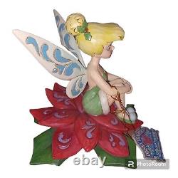 Disney Traditions Jim Shore Festive Fairy Tinkerbell & Peter Pan Enesco Figure