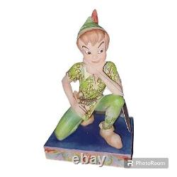 Disney Traditions Jim Shore Festive Fairy Tinkerbell & Peter Pan Enesco Figure