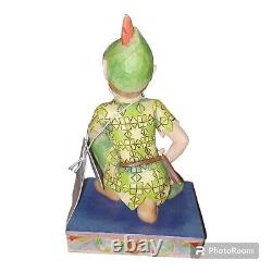 Disney Traditions Jim Shore Festive Fairy Tinkerbell & Peter Pan Enesco Figure