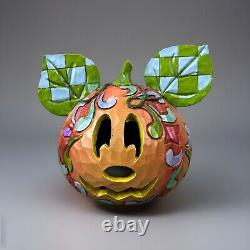 Disney Traditions Jim Shore Halloween Magic Mickey Mouse Jack O Lantern 4027938