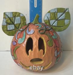 Disney Traditions Jim Shore Halloween Magic Mickey Mouse Jack O Lantern 4027938