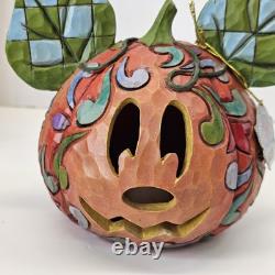 Disney Traditions Jim Shore Halloween Magic Mickey Mouse Jack O Lantern 4027938