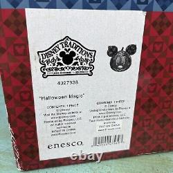 Disney Traditions Jim Shore Halloween Magic Mickey Mouse Jack O Lantern 4027938