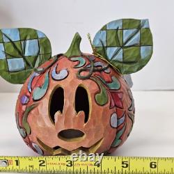 Disney Traditions Jim Shore Halloween Magic Mickey Mouse Jack O Lantern 4027938