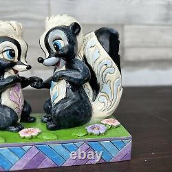 Disney Traditions Jim Shore Love Is In The Air Bambi Skunks Retired Piece Enesco