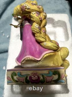 Disney Traditions Jim Shore Loyalty & and Love Rapunzel Pascal Figure Princess